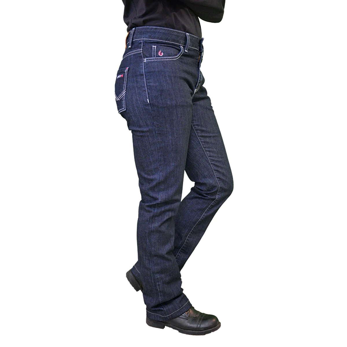 LAPCO Ladies FR Comfort Stretch Jeans in Denim